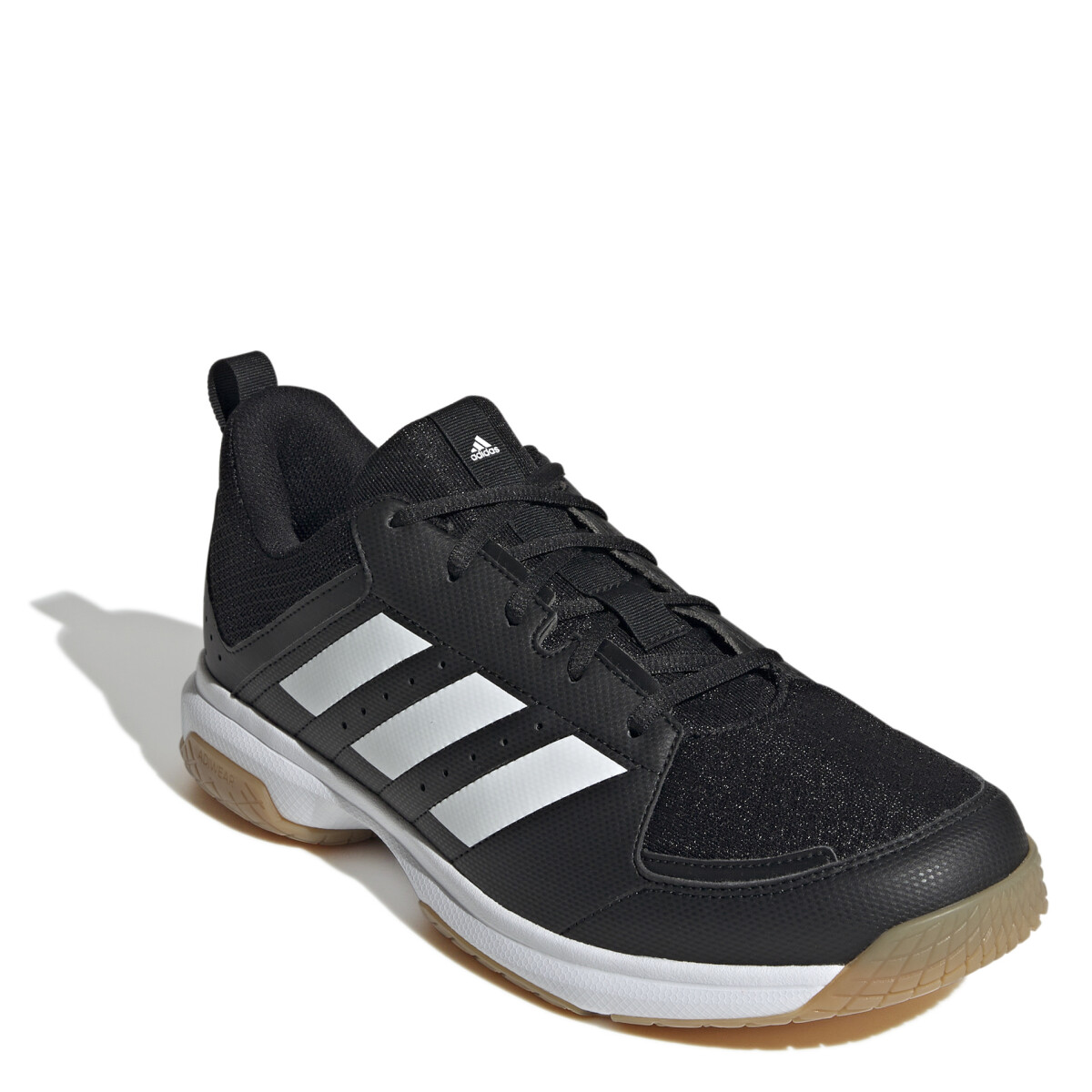 Championes Unisex Adidas Tenis Indoor Ligra 7 - Negro - Blanco 