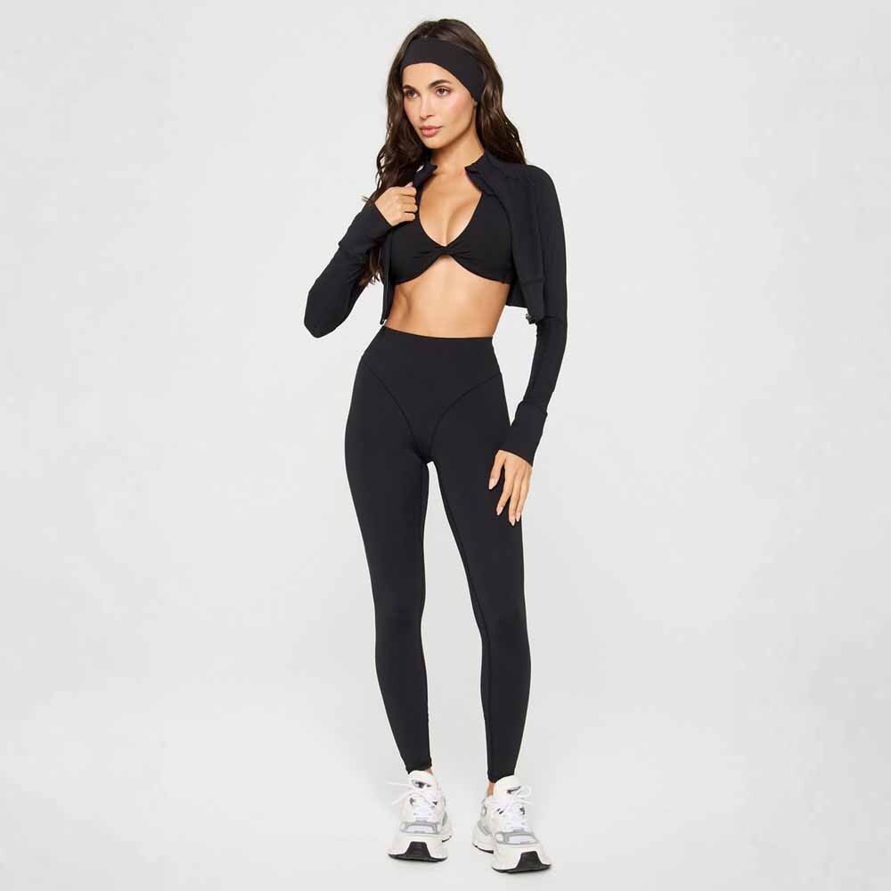 Top Pureluxe Plunge Low Impact Bra Mujer Black
