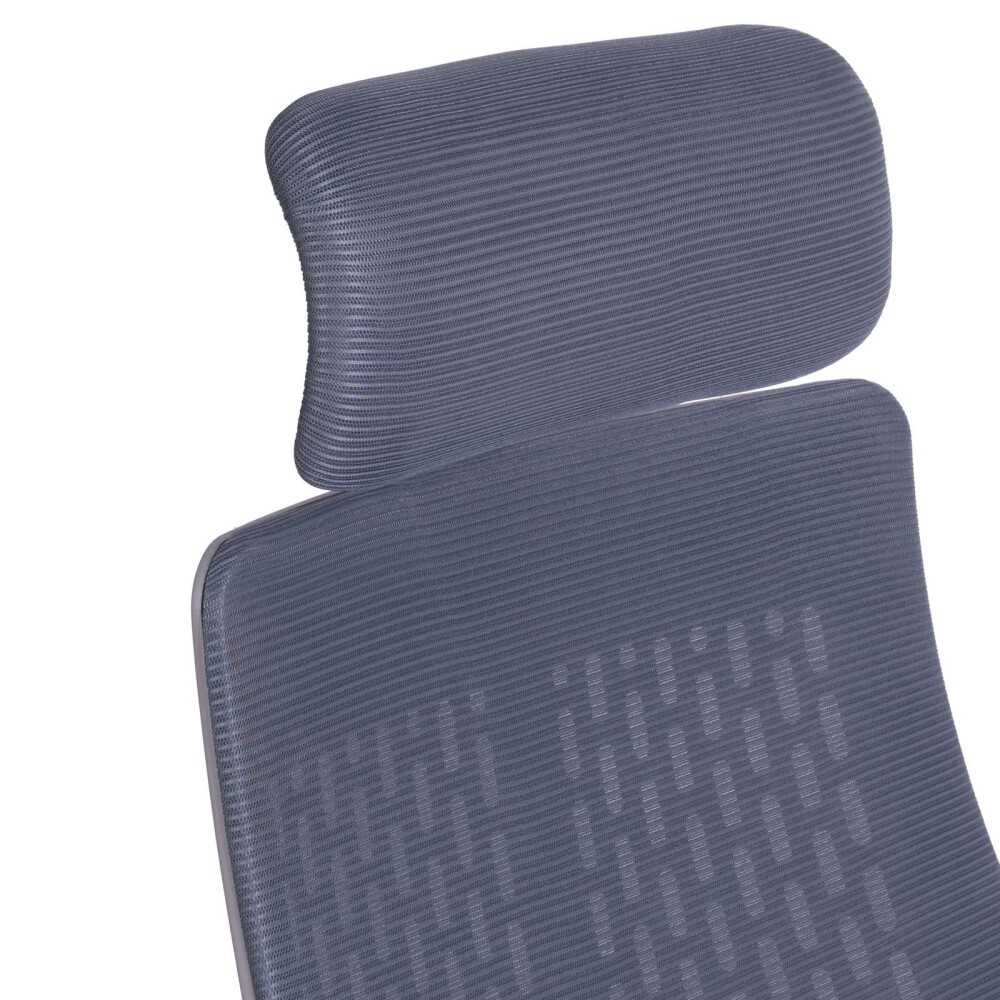 SILLA DE OFICINA MALLA GRIS LOMBARDI