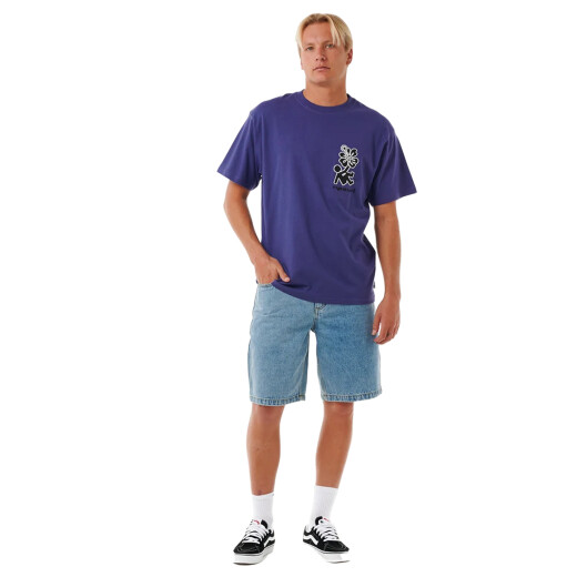 Bermuda Rip Curl Super Computer Denim 21" - Celeste Bermuda Rip Curl Super Computer Denim 21" - Celeste