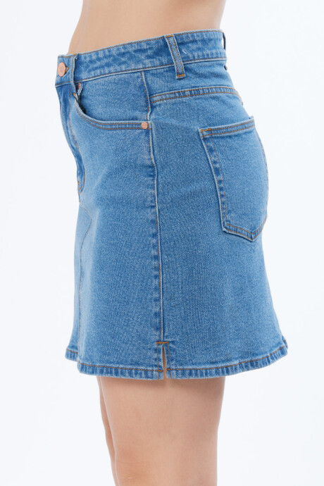 FALDA JEAN KENT RUSTY Azul Medio