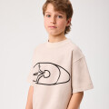 T-SHIRT M/C GUARIAN TEEN DIXIE Gris Claro