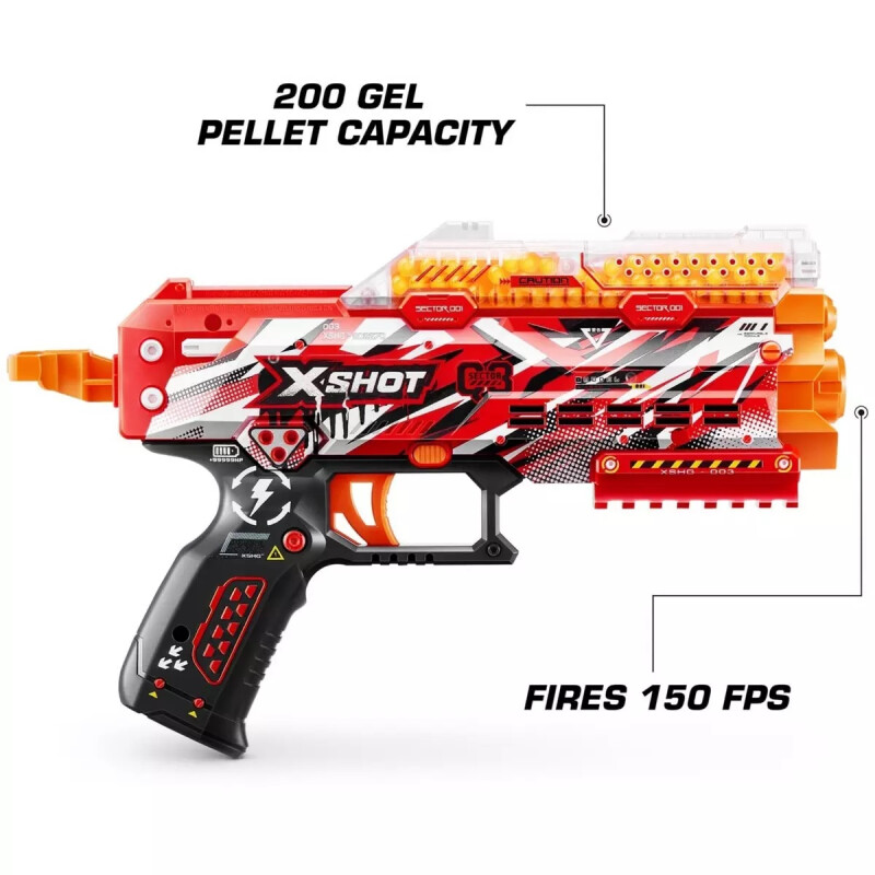 Pistola X - Shot Hyper Gel Stinger Con 3000 Pellets Pistola X - Shot Hyper Gel Stinger Con 3000 Pellets