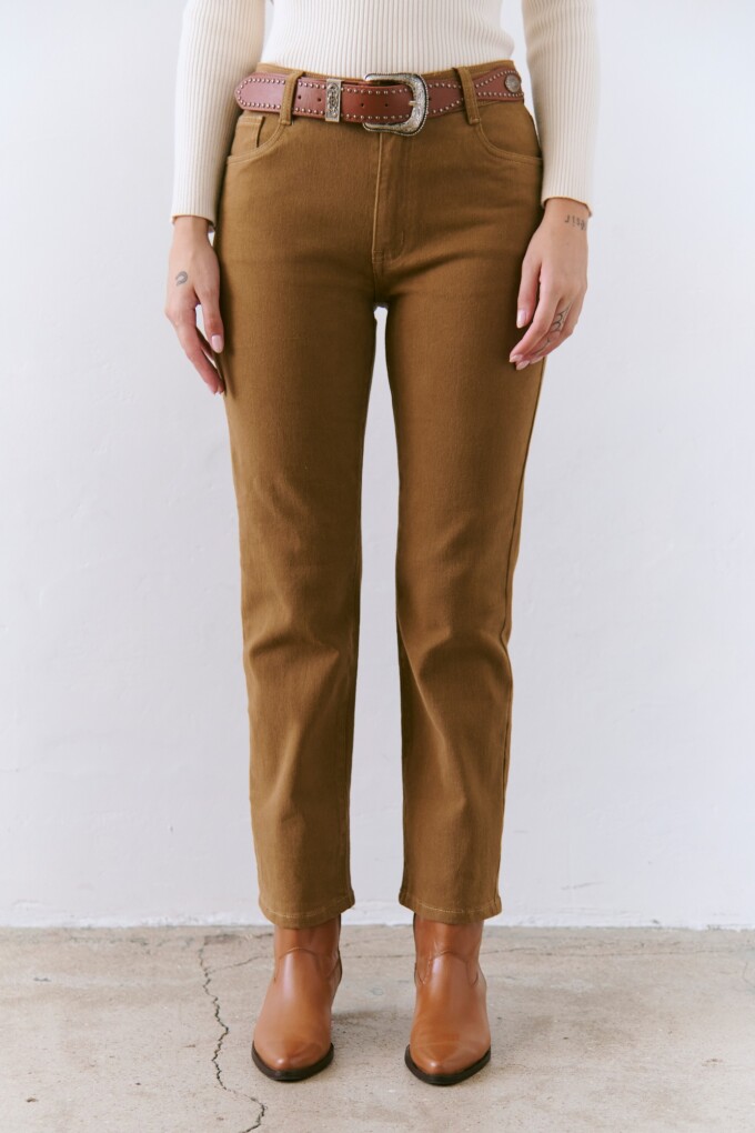 PANTALON INES CAMEL