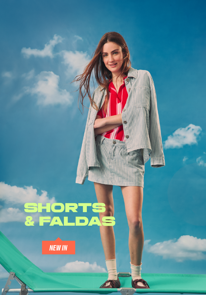 new in shorts y faldas