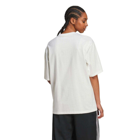 Remera Essentials Boyfriend Tee de Mujer Blanco