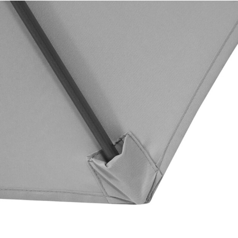 Sombrilla Quitasol terraza 2.7 m taupé Sombrilla Quitasol terraza 2.7 m taupé