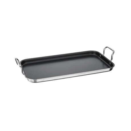 Plancha Dos Hornallas Cuisinart Multicladpro Antiadherente Negro