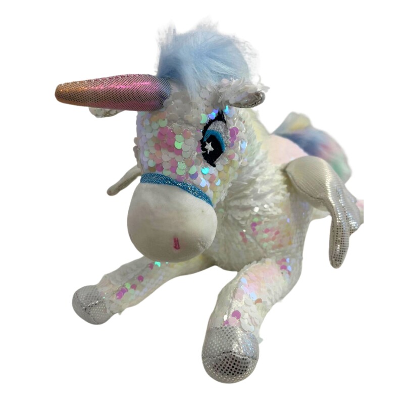 Peluche 35Cm Unicornio C/Lentejuelas PELUCHE 35CM UNICORNIO C/LENTEJUELAS