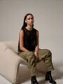 Pantalon Nomae Verde Grisaceo