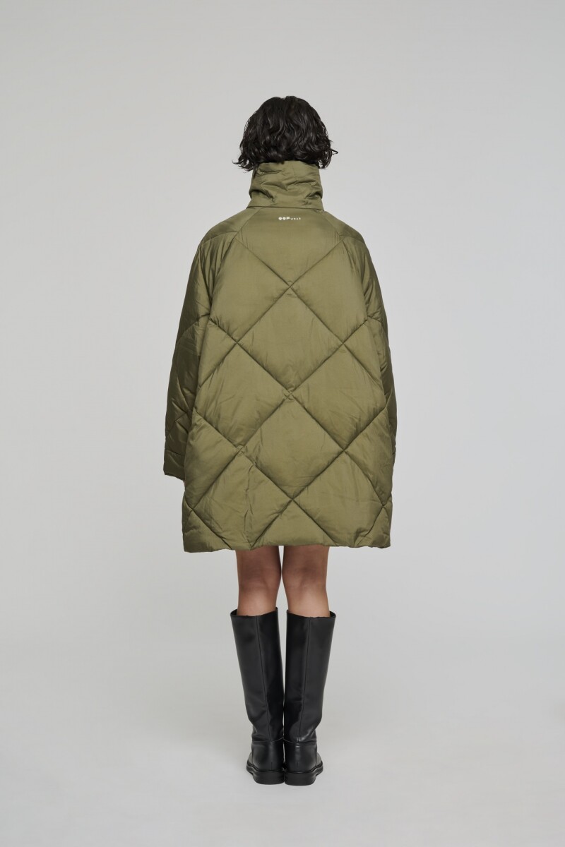 CAMPERA OVER Verde Militar