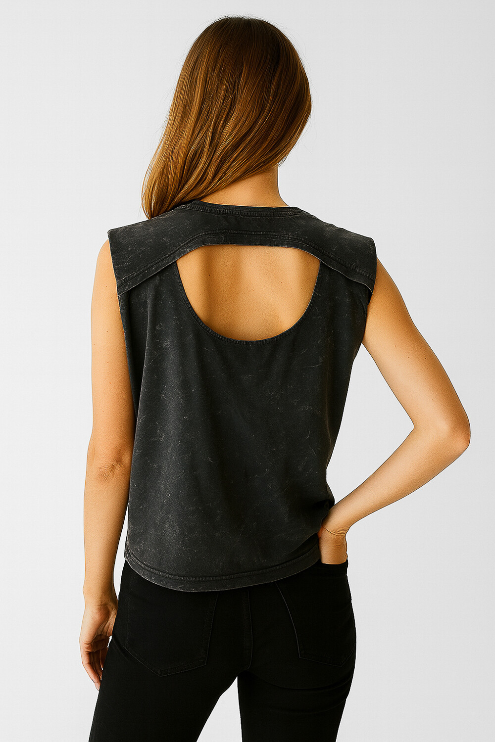 Remera South Gris Topo