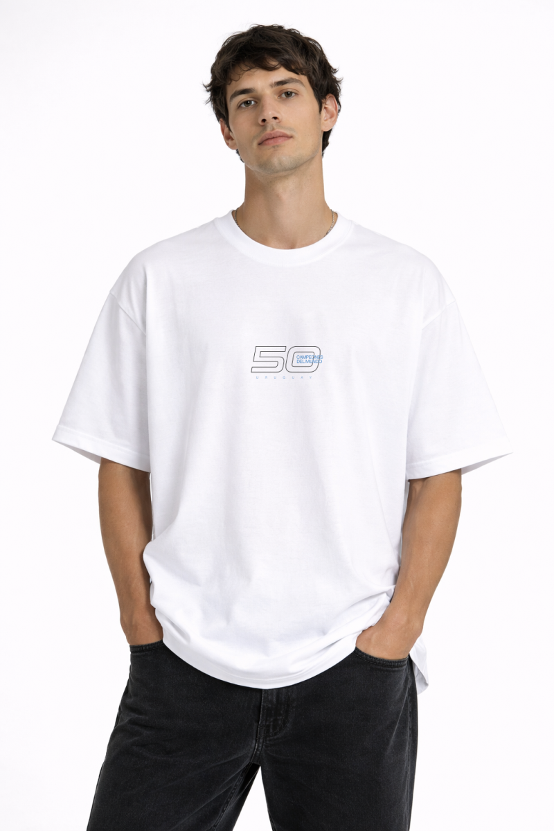 REMERA 50 - BLANCO 