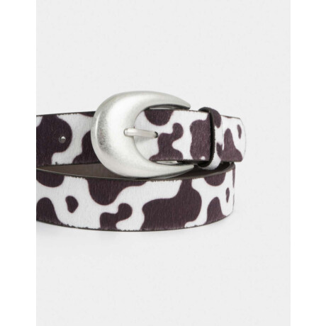Cinturón Animal Print Cow Estampado Animal Print
