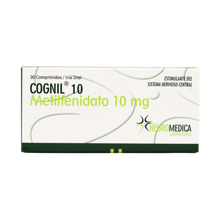 COGNIL 10 MG. CJ X 30 COMPRIMIDOS única