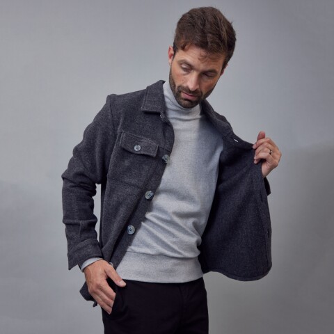 Sobrecamisa Gris