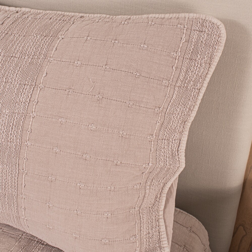 Cubrecama Col.Finezza Serena Rosa Twin - Twin Plus