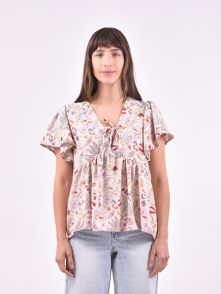 BLUSA CRETA - ESTAMPADO 1 