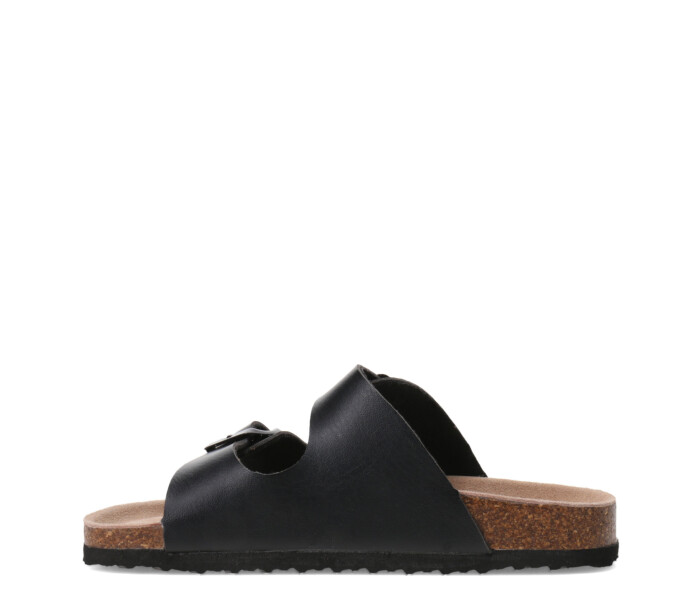 Sandalia RILEY descalza con hebillas Black