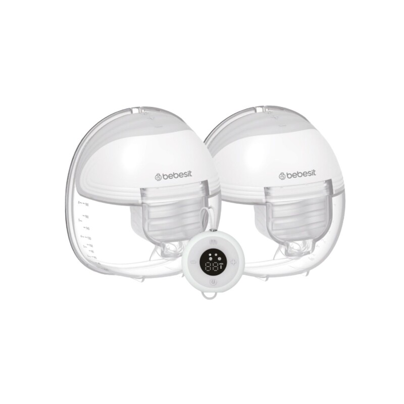 Set 2 Extractores de Leche Inalambrico Con Control Remoto Bebesit Set 2 Extractores de Leche Inalambrico Con Control Remoto Bebesit