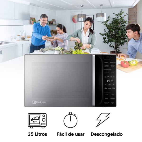 Microondas Electrolux 25l Emdy25s5mxm Outlet OLT MICROONDAS ELECTROLUX 25L EMDY25S5MX
