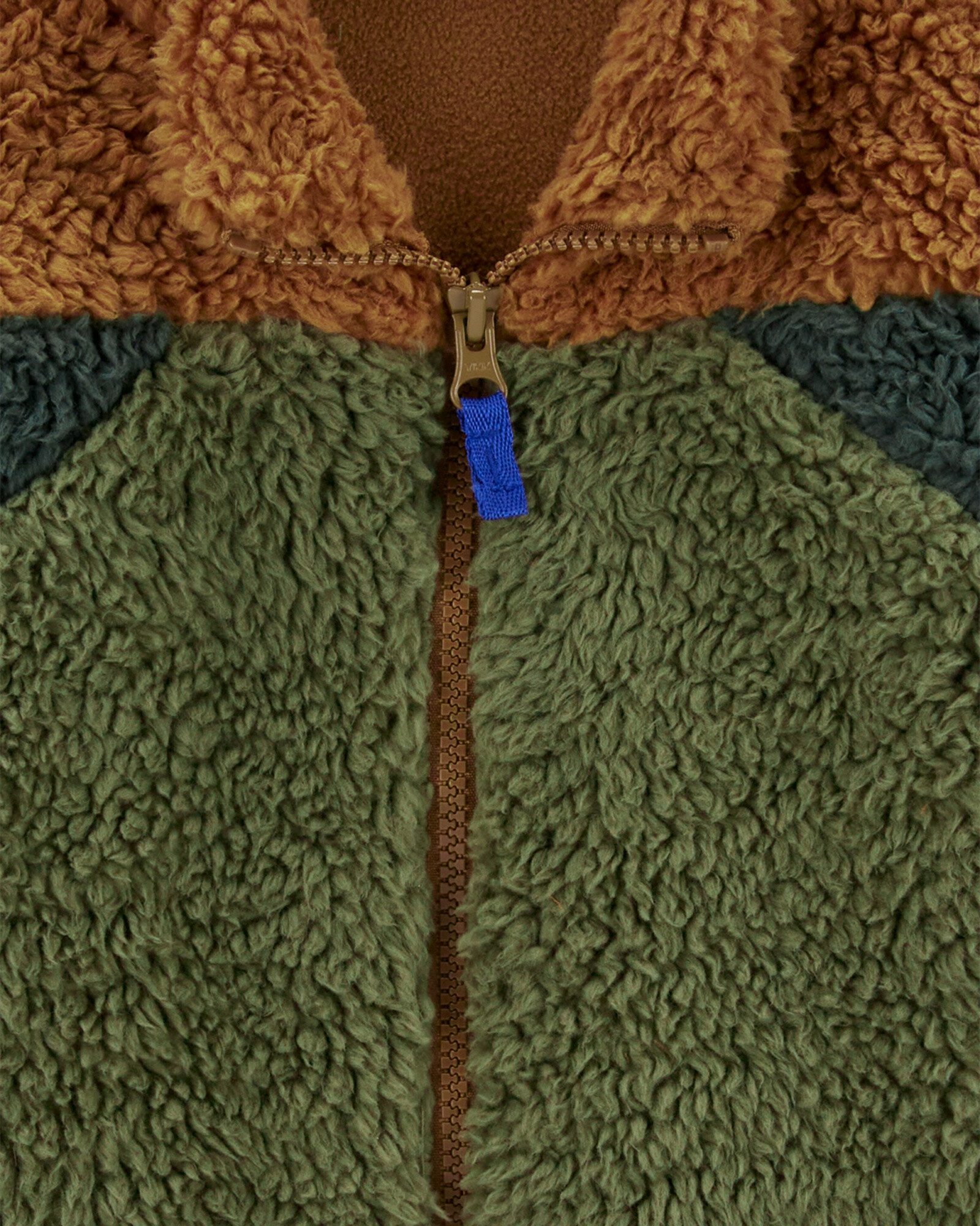 Campera de sherpa, diseño colorblock. Talles 2-5T Campera de sherpa, diseño colorblock. Talles 2-5T