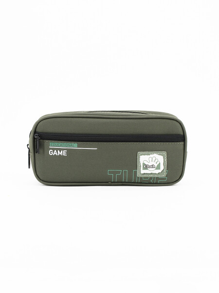 CARTUCHERA GAME TUBE GRIS