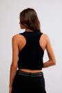 WARM FLUFF CROP Negro