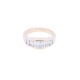 Anillo oro 18k y brillantes central carré y tallado esmeralda. Anillo oro 18k y brillantes central carré y tallado esmeralda.