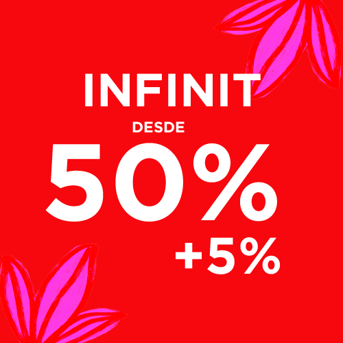 INFINIT desde 50% +5%