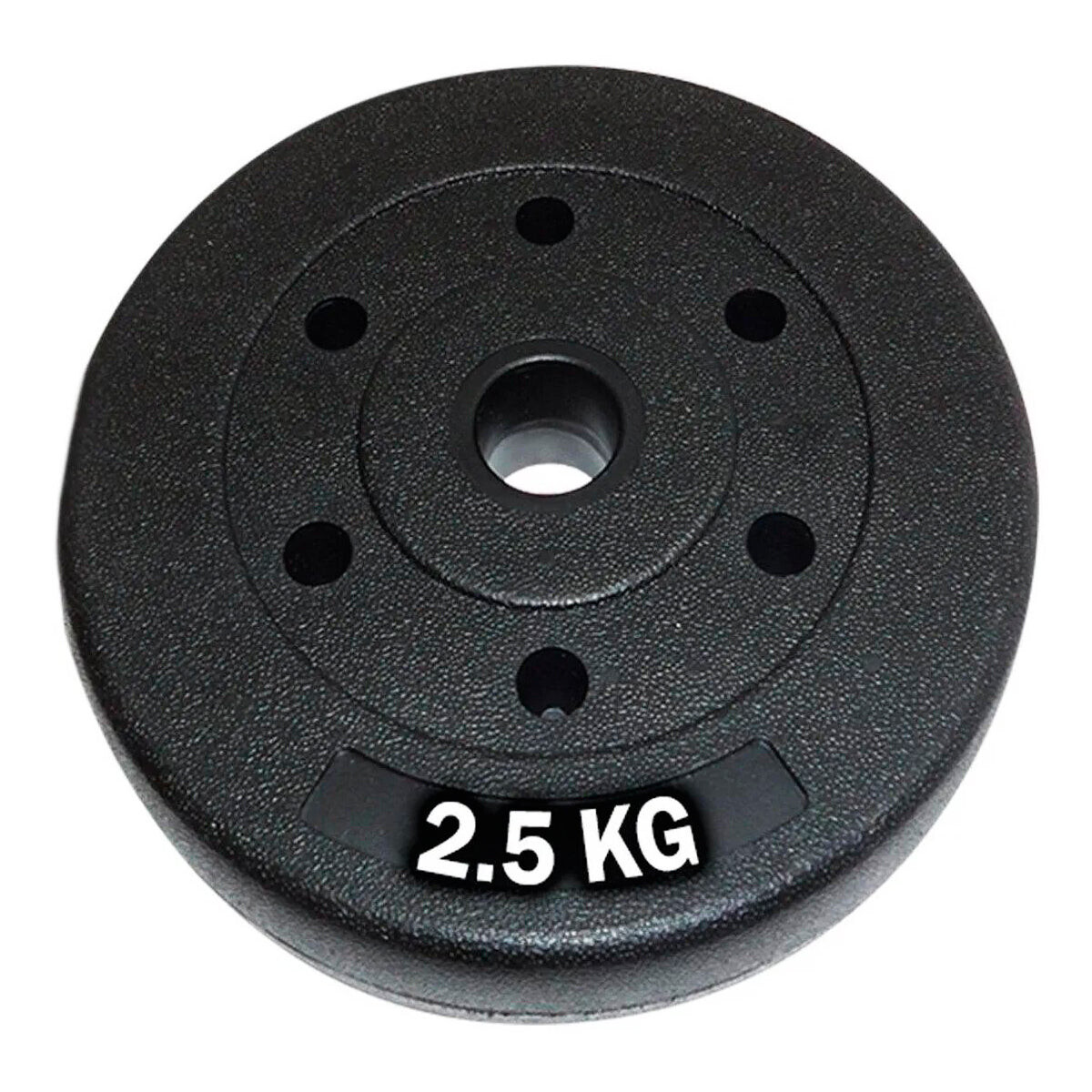 Disco 2.5kg Expert Revestido Pesa P/ Barras y mancuernas Barra No Oxida 