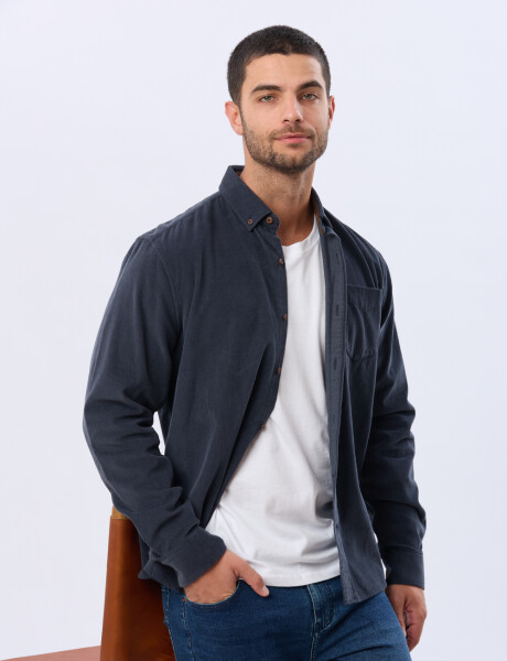 CAMISA DE PANA Azul