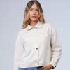 Chaqueta Suede BEIGE