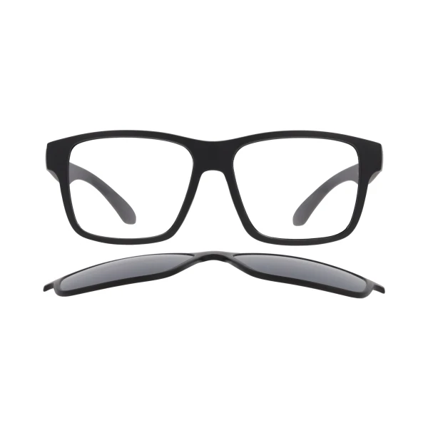 MDQ Roatan matte black Clip-On Polarized Mdq Roatan Matte Black Clip-on Polarized