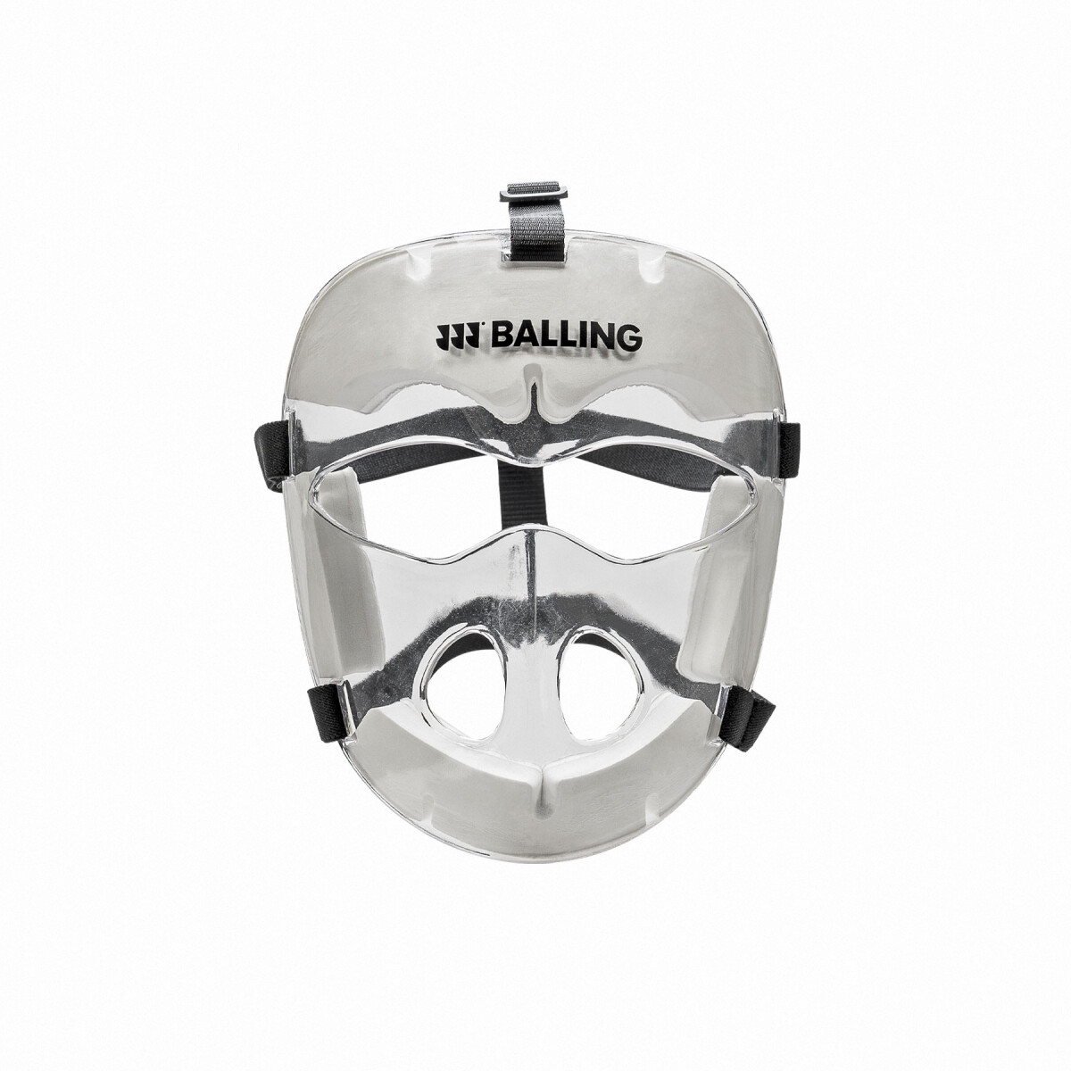 Mascara Protectora De Hockey Balling Venture PVC Facemask - Blanca 