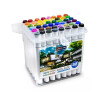 Marcadores doble punta 48 Colores SkyGlory Marcadores doble punta 48 Colores SkyGlory