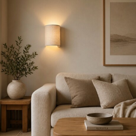 LUMINARIA DE PARED OVAL BIG SOTO Lámpara de Pared Oval Big Soto Lino