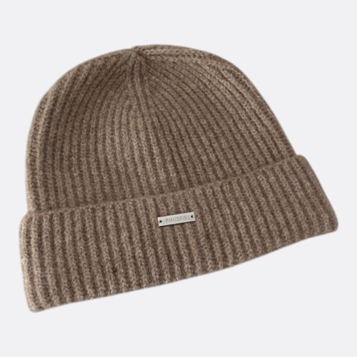 Gorro De Lana Abrigo Índigo - Marrón Claro 