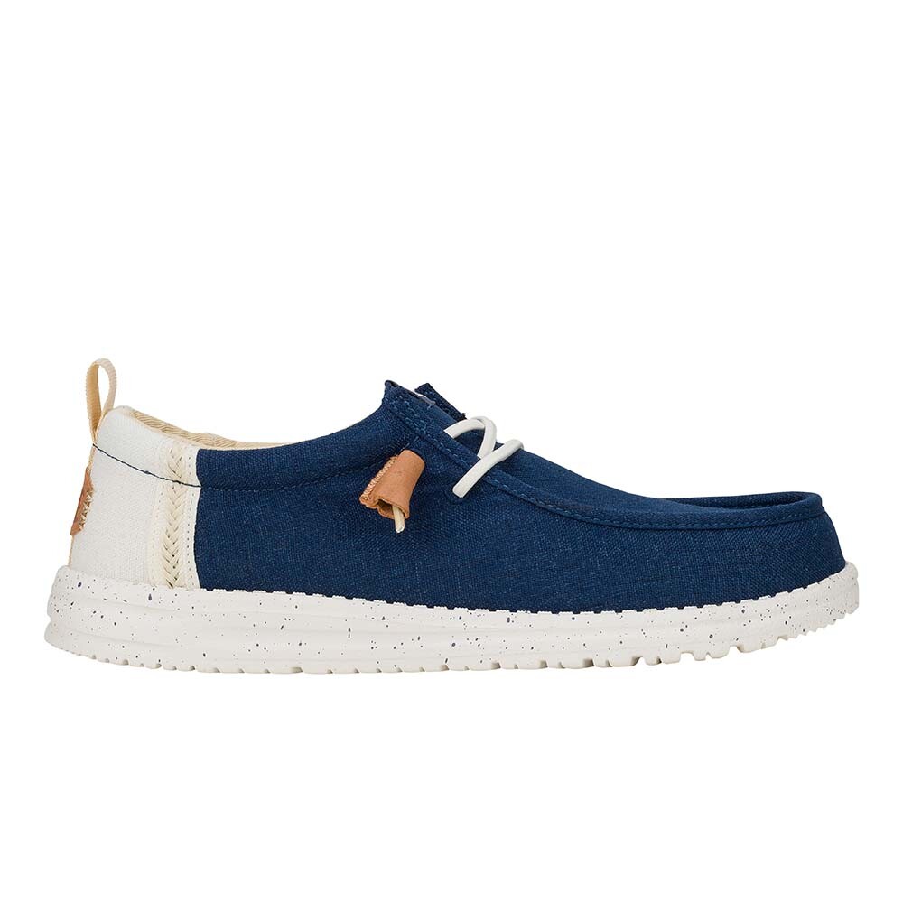 Wally Craft Linen - Hombre Sargasso Blue/White
