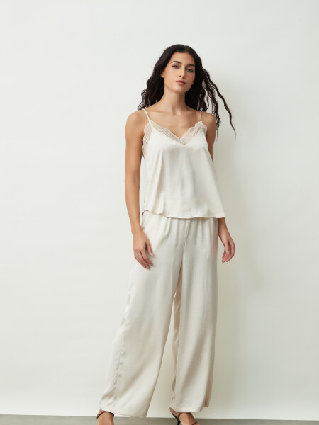 PANTALON MOIRA OFF WHITE