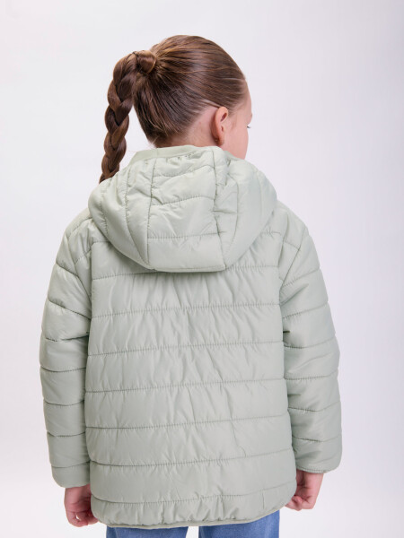 Campera abrigo Verde Pastel