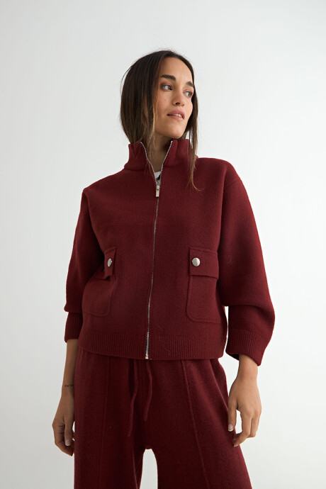 ABRIGO GENTIANA C/CIERRE BORDO