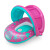 Flotador Asiento Bebé Inflable Con Techo Filtro Uv Bestway Variante Color Rosado