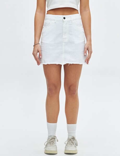 Falda Danielle Color S25 White