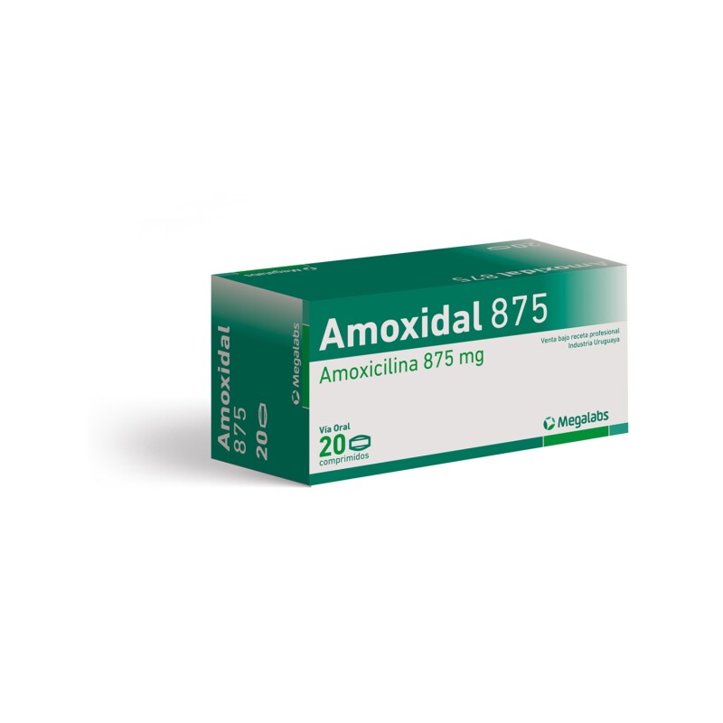 Amoxidal 875 Mg. 20 Comp. Amoxidal 875 Mg. 20 Comp.