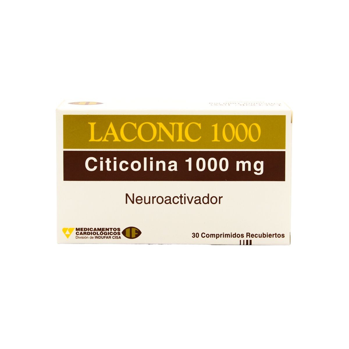 LACONIC 1000 MG. CJ X 30 COMP. REC. 