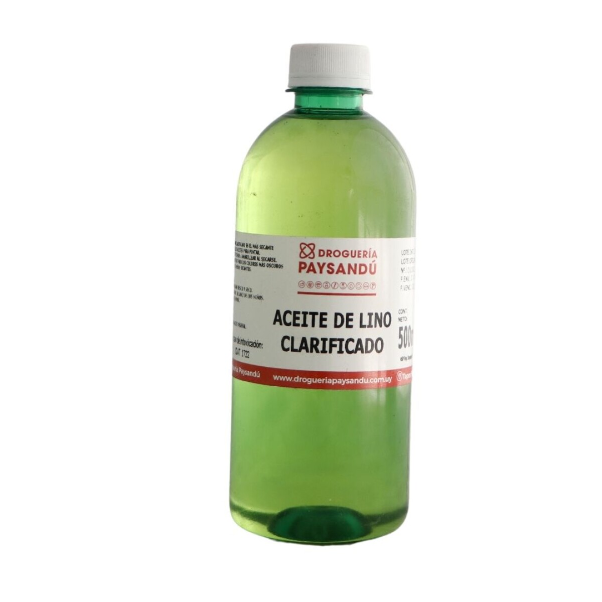 Aceite de Lino Clarificado - 500 mL 