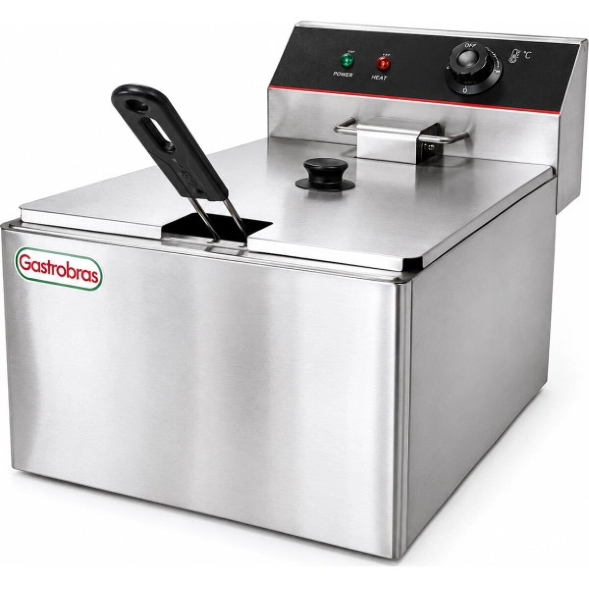 Freidora eléctrica de mesa Gastrobras 8 Lts. 