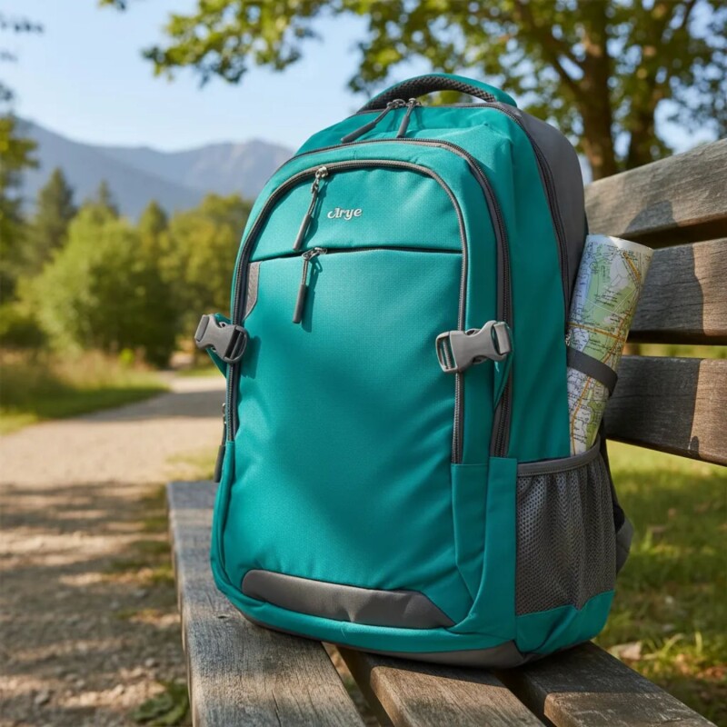 Mochila Arye Paso Severino 36 Litros con Portanotebook Verde