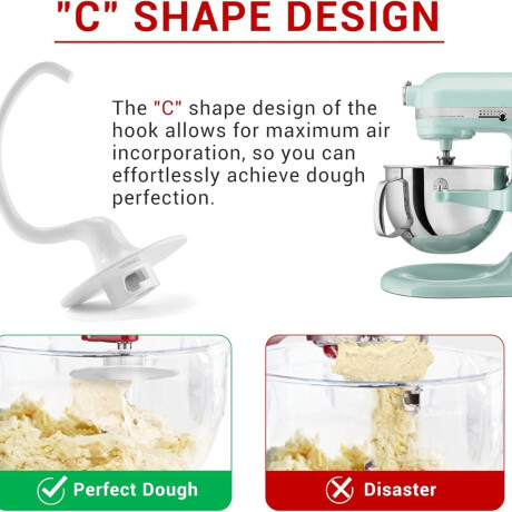 Amasador para Batidora 4,8 Litros Artisan KitchenAid Amasador para Batidora 4,8 Litros Artisan KitchenAid